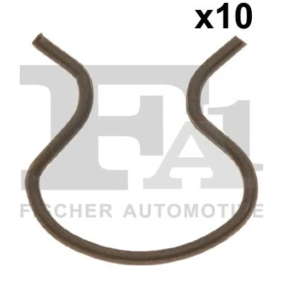 Bild av 10x FA1 12 40025.10 Clip, list Metall OPEL: Combo C Tour, Insignia A Sports Tourer, FIAT: Ducato II Minibuss, Flak/Chassi, PEUGEOT: 308 SW 2