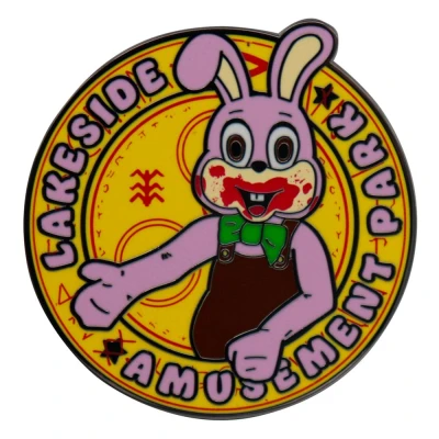 Bild av Silent Hill Robbie the Rabbit begränsad upplaga emalj pin emblem, En storlek, Metall
