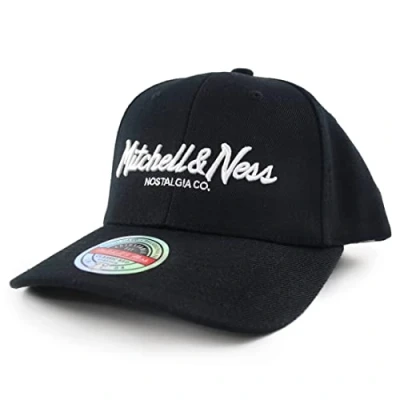 Bild av Mitchell &amp; Ness Märkt Pinscript Snapback Cap svart, one size