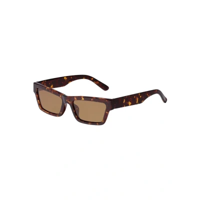 Bild av Pilgrim Ashlyn Unisex Solglasögon, Storlek: One Size, Tortoise brown