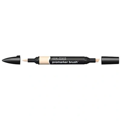 Bild av Winsor &amp; Newton 0204200 penselmärkpennor (för ritningar, kalligrafi, design och layouter, randfri ritning med kil penselspets) gammelrosa