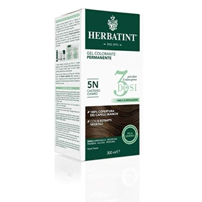 Bild av Herbatint hårfärg gel 5N ljusbrun 300 ml