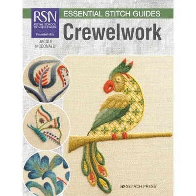 Bild av RSN Essential Stitch Guides: Crewelwork: Large Format Edition
