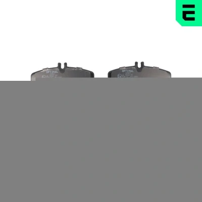 Bild av OPTIMAL BP 10467 Jeu de plaquettes frein Essieu avant préparé pour indicateur d&#039;usure avec tôle anti bruit MERCEDES BENZ: Classe C Berline