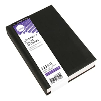 Bild av Daler Rowney Simply Sketch Book Whilte Hard Back A3