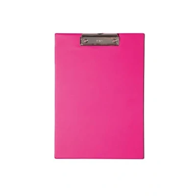 Bild av Maul Klämbräda A4, Av Kartong Med Folie, Skrivbräda Pappersklämma, Clipboard Modern Klämma För Förvaring Papper, Kontor, Kök Och Verkstad, Rosa