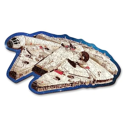 Bild av Trefl Wood Craft Origin Star Wars Pussel Millennium Falcon 160 Bitar
