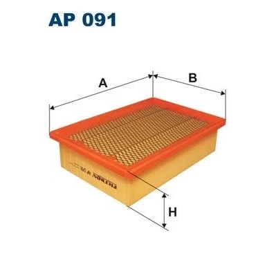 Bild av Luftfilter FILTRON AP 091