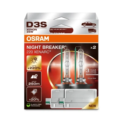 Bild av Glödlampa, fjärrstrålkastare OSRAM 66340XN2 2HB