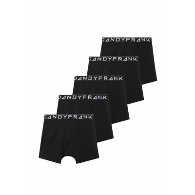 Bild av Frank Dandy 5pack Solid Underkläder, Storlek: XL, Black