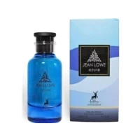 Bild av Jean Lowe Azure parfym, 100 ml, långvarig arabisk Eau da Parfum importerad från Dubai, fräsch och sofistikerad doft, inklusive påfyllningsbar 5 ml (Azure)
