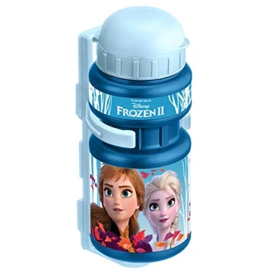 Bild av Stamp Frozen II Anna, Elsa, RN244057, blå, 350 ml flask och flaskhållare