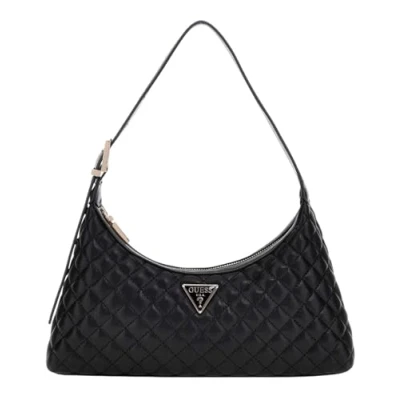 Bild av Guess ECO Rianee Handväska, Storlek: One Size, Black