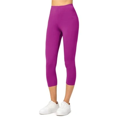 Bild av Merry Style Dam 3/4 Leggings MS10 144 (Fuchsia, S)