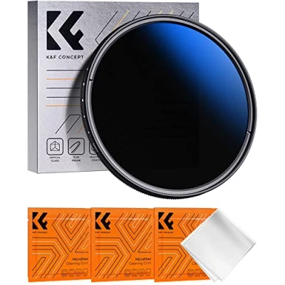 Bild av K&amp;F Concept 37mm Filter Neutral Densitet Variabel ND2 ND400