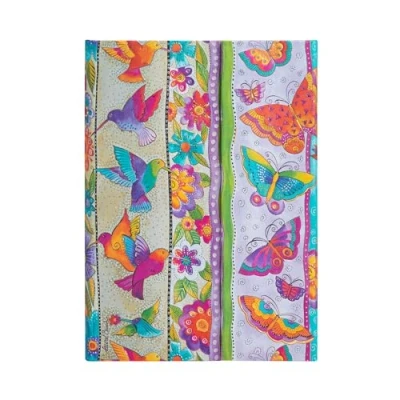 Bild av Paperblanks Hummingbirds &amp; Flutterbyes Midi Unlined