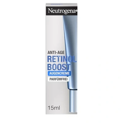 Bild av Neutrogena Retinol Boost ögonkräm (15 ml), effektiv anti age ögonvård kräm &amp; fuktkräm, myrtblad extrakt och hyaluronsyra för yngre frisk hud