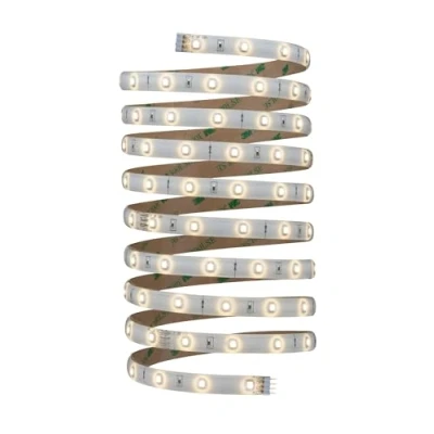 Bild av Paulmann 70592 YourLED Stripe 3 m varmvit LED remsa vit transparent ljuslist 7,5W 800 Lumen 120 12V DC