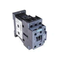 Bild av Siemens Contactor.ac3:15kw 1no+1nc dc24v 3rt2027 1bb40