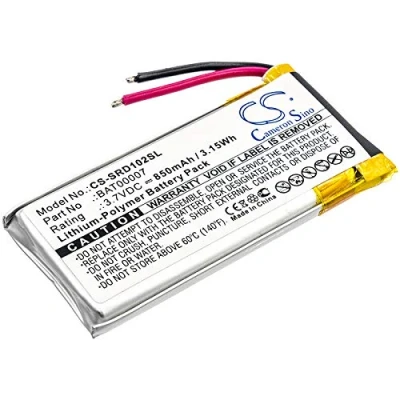 Bild av TECHTEK batterier kompatibel med [Cardo] Packtalk Duo, Scala Rider Packtalk, SRPT0102 ersätter BAT00007 FBA