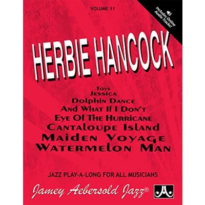 Bild av Jamey Aebersold Jazz Herbie Hancock, Vol 11: For All Instruments, Book &amp; CD: Play Along Vol.11