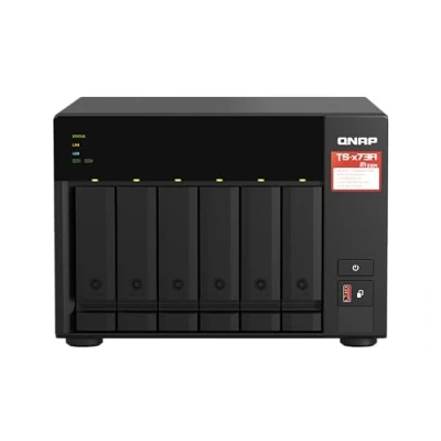 Bild av QNAP TS 673A with QSW 1105 5T switch NAS Server