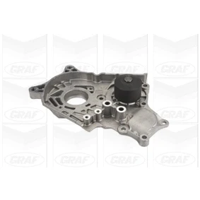 Bild av GRAF PA961 Pompe à eau avec joint d&#039;étanchéite mécanique Tôle d&#039;acier 62 pour transmission par courroie de distribution TOYOTA: Corolla Verso