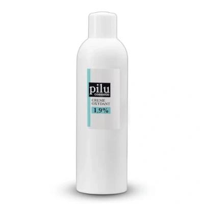 Bild av pilu Cosmetic Cream Oxydant 1000 ml 1,9 % framkallare I väteperoxid för hårfärg, hårtoning, blondering, matning Developer