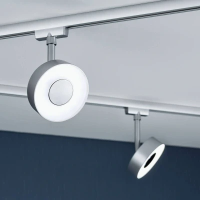 Bild av Paulmann URail Circle LED spot rund 4 000 K krom