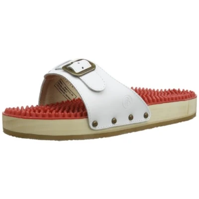 Bild av Berkemann noppsandaler unisex vuxna badsandaler, vit 100, 44 EU