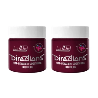 Bild av La Riche Directions semipermanent hårfärg 100 ml burk 2 pack (rubin)