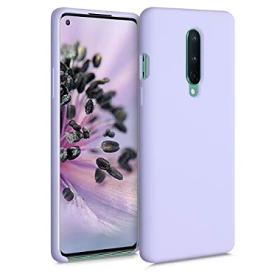 Bild av kwmobile Fodral kompatibelt med OnePlus 8 (2020) mjukt skyddande TPU silikonfodral pastelllila