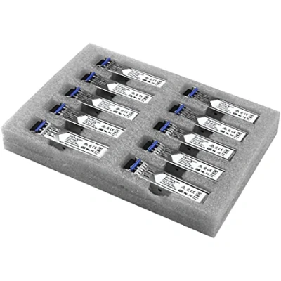 Bild av StarTech.com Cisco GLC LH SMD kompatibel SFP modul 1000BASE LX/LH 1 GbE enkelläge fiberoptisk sändtagare LC 10 km 1310nm DDM Firepower, ASR920, IE2000 (GLCLHSMDST)