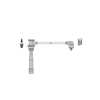 Bild av HITACHI 134278 Jeu De Fils d&#039;Allumage FORD: FIESTA 4, Focus Mk1 3/5 portes, Berline