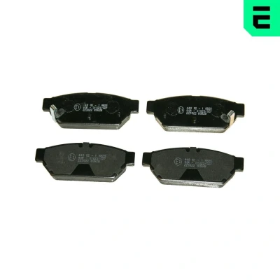 Bild av OPTIMAL BP 09862 Jeu de plaquettes frein Essieu arrière avec indicateur d&#039;usure MITSUBISHI: Carisma 5 portes, COLT 4, Lancer Break