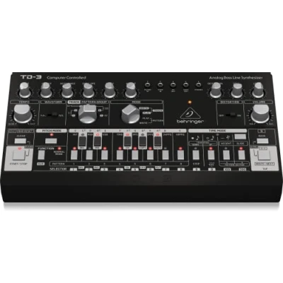 Bild av Behringer TD 3 SB, Analog synthesizer, Svart, ?DC, 9 V, 305 mm, 165 mm