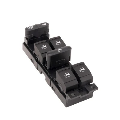 Bild av Brytare, fönsterhiss, Fram, Förarsida, seat,vw, 1J4 959 857 B, C, D,