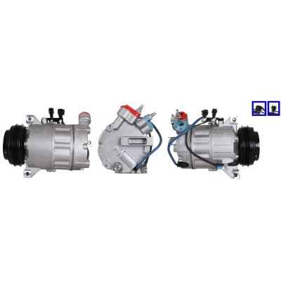 Bild av LUCAS ACP01385 Compresseur De Climatisation PAG 46 YF R 134a, 1234yf VOLVO: XC60 I, XC70 II Break