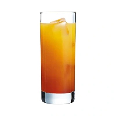 Bild av Arcoroc Island Collection 6 höga 33 cl härdat glas modern design, perfekt för cocktail Tillverkad i Frankrike Förstärkt förpackning, lämplig onlineförsäljning
