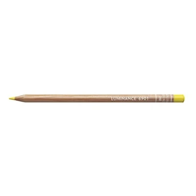 Bild av Caran d&#039;Ache Luminance Colour Pencil Artist färgpennor blyertspenna/3 stycken/förpackning färg: 240 citron gul (6901.240)
