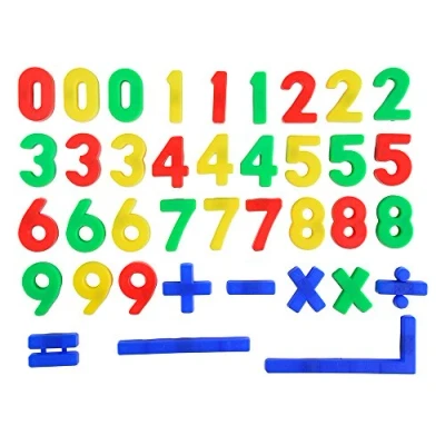 Bild av Simba 104591457Y06 Art &amp; Fun Magnetiska Siffror/Symboler Siffror och Matematiska Symboler Från Fun, 37 delar, 3,2 cm, 3 år