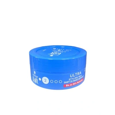 Bild av TAFT Styling Wax Ultra Upp till 24 timmar stadga 2 glans 5, skyddar mot fukt och vind för ett långvarigt resultat, vegansk formel, 5 x 75 ml
