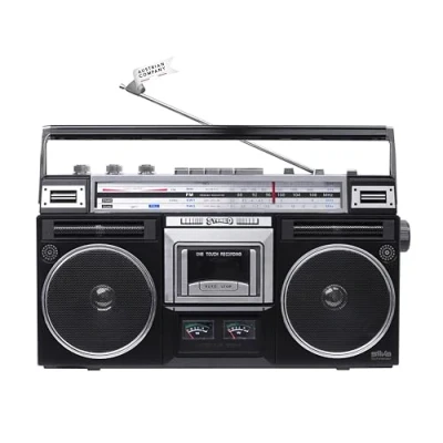 Bild av Silva Schneider PCR 1980 BT bärbar retro kassettinspelare med Bluetooth och inspelningsfunktion