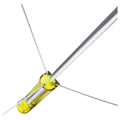 Bild av Albrecht 6348 antenn CB GPA 27, 550 cm effekt 1 000 W för byggnader vit