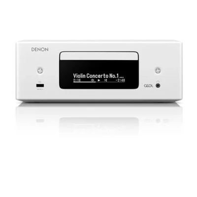 Bild av Denon RCD N12DAB kompaktsystem, HiFi förstärkare, CD spelare, internetradio, musikstreaming, HEOS multirum, Bluetooth och WLAN, AirPlay 2, Alexa kompatibel, 2 optiska TV ingångar, DAB+ radio