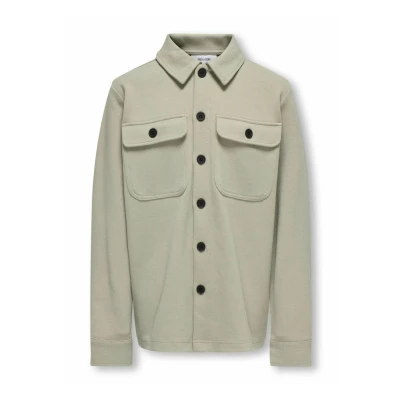 Bild av Only &amp; sons junior Osjnew Kodyl Overshirt Sweat SWT Noos, Vintage kaki, 134 140