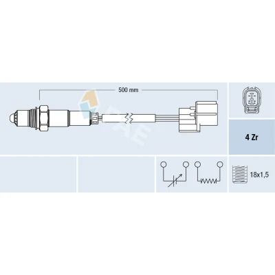 Bild av FAE 77785 Sonde lambda