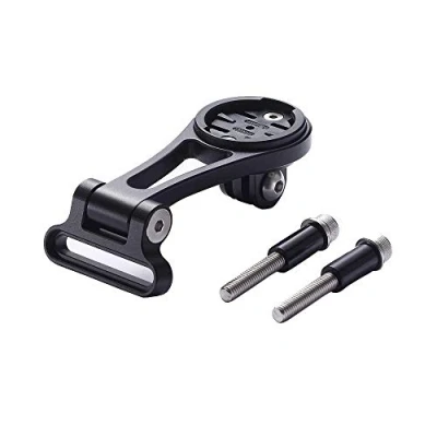 Bild av Best Tek Garmin Edge förlängd främre montering, Gopro cykelstyrefäste för NiteRider adapter, Sports actionkamera, 25, 130, 200, 500, 510, 520, 800, 810