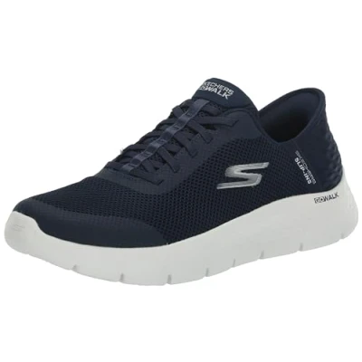 Bild av Skechers Go Walk Flex Skor för dam, handsfree, dra på Grand Entry, 9.5 Wide