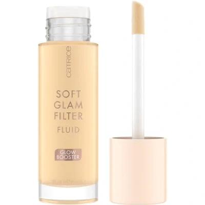 Bild av Catrice Soft Glam Filter Fluid, basis, nr 010, naken, närande, naturlig, glänsande, strålande vegansk, oljefri, utan parfym, alkohol, 1 pack (30 ml)
